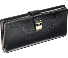 تصویر کیف پول ۳ لت قفلی 