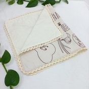 تصویر دستمال آشپزخانه دو لایه با آستر تمام نخ ( مخصوص آشپزی )- ابعاد 34*60 