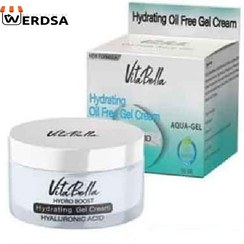 تصویر ژل کرم آبرسان ویتابلا مخصوص پوست خشک حجم ۵۰ میل 