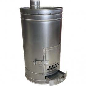 تصویر بخاری هیزمی مدل گرد75cm 