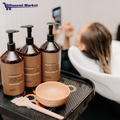 تصویر فیلر تراپی مو آرگان ناشی حجم ۱ لیتر مناسب موهای آسیب دیده 