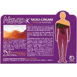 تصویر کرم صورت و بدن آرنیکا و رزماری نِوکس Arnica And Rosemary Nexu Cream Nevex