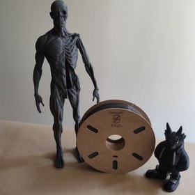 تصویر فیلامنت abs طوسی EX3D 