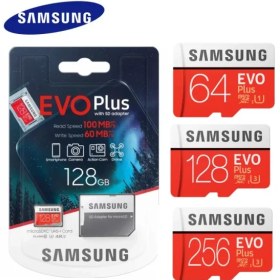 تصویر کارت حافظه microSDHC سامسونگ مدل Evo Plus کلاس 10 استاندارد سرعت 95MBps ظرفیت 16 گیگابایت U3 4K 