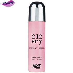 تصویر بادی اسپلش زنانه 212Sey حجم 250میل نایس پاپت Nice Puppet 212Sey Body Splash For Women 250ml