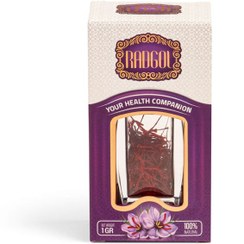 تصویر زعفران نگین 1 گرم ، جعبه آذین 