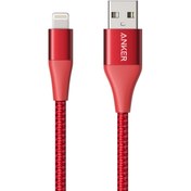 تصویر کابل تبدیل USB به لایتنینگ انکر مدل PowerLine طول 0.9 متر Anker A8452 PowerLine II Plus USB To Lightning Cable 0.9m