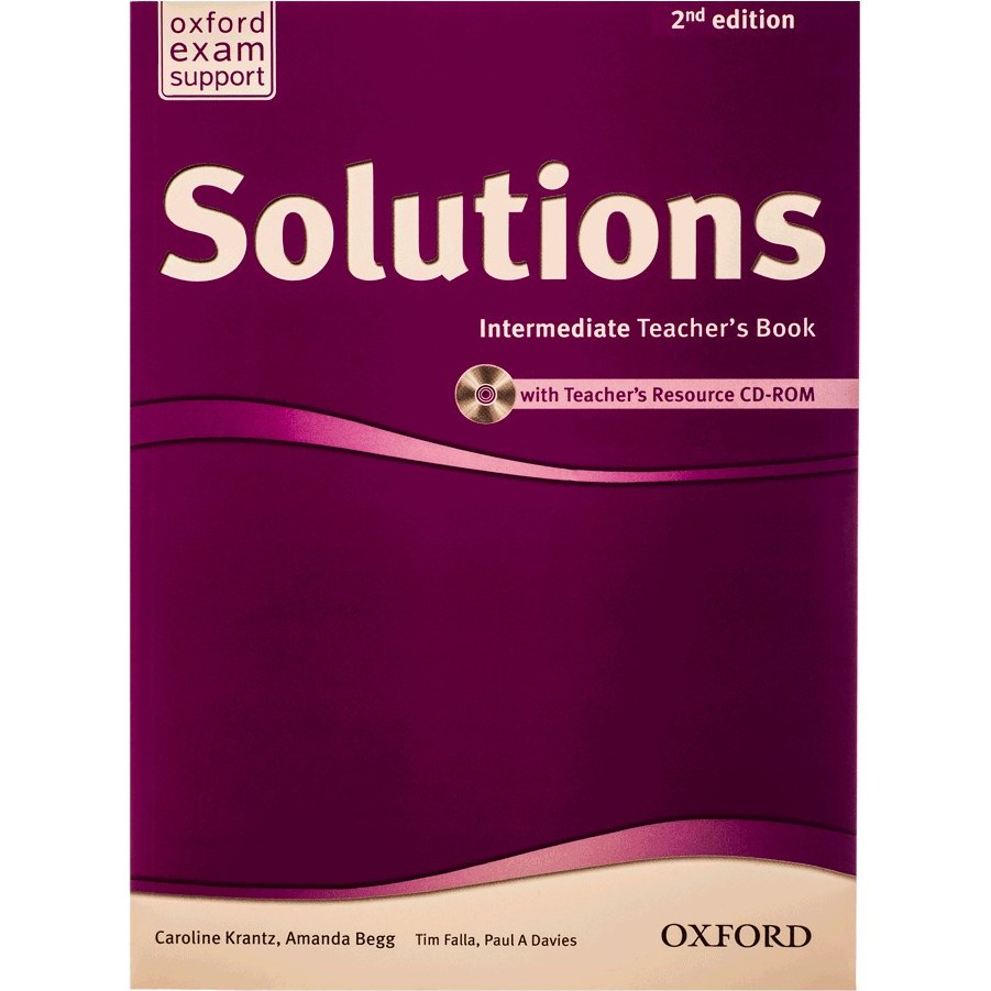 خرید و قیمت Solutions Intermediate Teachers Book 2nd کتاب معلم | ترب