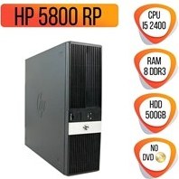 تصویر مینی کیس HP Rp5800 cpu i5 Ram 8 HDD 500 
