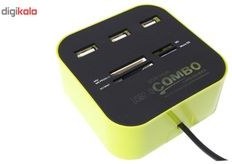 تصویر هاب 3 پورت USB.2 مدل COMBO 