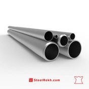 تصویر لوله صنعتی بدون درز استیل 304 سایز 3 اینچ رده 10S شاخه 6 متری 