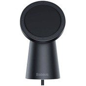 تصویر شارژر وایرلس باسئوس مدل CCJJ0001 توان ۱۵ وات مگنتی 