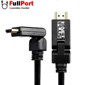 تصویر کابل HDMI کی نت پلاس V2.0-4Kمدل KP-CHR2018 طول 1.8 متر ا K-NET PLUS KP-CHR2018 4K HDMI V2.0 Cable 1.8M K-NET PLUS KP-CHR2018 4K HDMI V2.0 Cable 1.8M