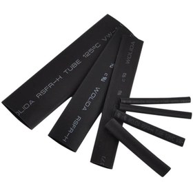 تصویر روکش حرارتی 14 مشکی heat shrink 14