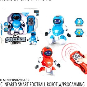 تصویر ربات کنترلی فوتبالیست شارژی ا SOCCER ROBOT TOY SOCCER ROBOT TOY