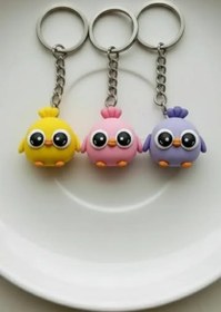 تصویر سرکلیدی جوجه های رنگی 