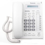 تصویر تلفن سانترال پاناسونیک مدل KX-T7665 استوک سفید ا Panasonic KX-T7665 Digital phone Panasonic KX-T7665 Digital phone