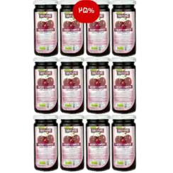 تصویر شل کمپوت گیلاس 220 گرمی شیشه (6عددی) 