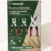 تصویر ست انبر ۳ تایی پانچ و دکمه زن پارکساید 