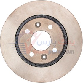 تصویر دیسک چرخ جلو ال90 رنو اصلی RENAULT Brake Disc 0670207802 FRONT L90