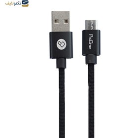 تصویر کابل تبدیل USB به microUSB پرووان مدل S01 طول 20 سانتی متر 