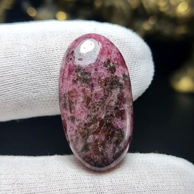 تصویر نگین سنگ طبیعی رودونیت معدنی کد 30957 