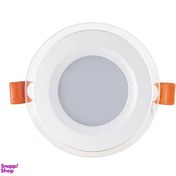 تصویر پنل LED دور شیشه اکو پلاس 7 وات باراد نور 