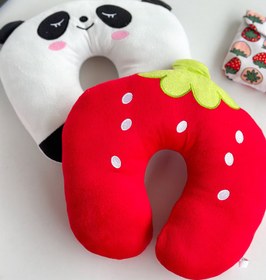 تصویر بالش دور گردنی فانتزی 