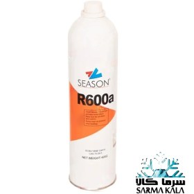 تصویر گاز مبرد 1 کیلویی R600a سیزن (season) 