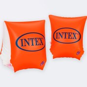 تصویر بازوبند شنا اینتکس ( intex ) اورجینال نارنجی رنگ بچگانه دخترانه و پسرانه 