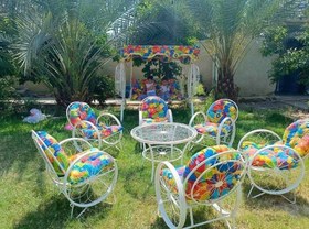 تصویر مبل ویلایی خورشیدی mobl