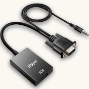 تصویر کابل تبدیل (VGA to HDMI) رویال مدل RV315 