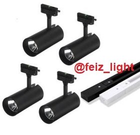 تصویر چراغ ریلی پک ۴ تایی 