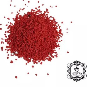 تصویر سنگ ریزه کرافت قرمز 