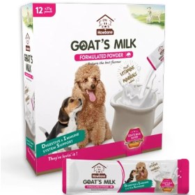 تصویر پودر شیر خشک سگ هابون Howbone Goat's Milk وزن 25 گرم 