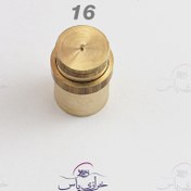 تصویر قالب دکمه سایز ۱۶ برنجی 