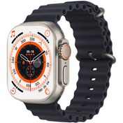 تصویر ساعت هوشمند Z55 ultra - مشکی و نارنجی ا smart watch smart watch