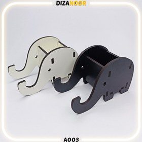 تصویر جامدادی طرح فیل دیزانور کد A003 