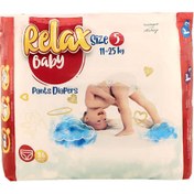 تصویر پوشک شورتی کودک ریلکس بیبی سایز 5 بسته‌ 26 عددی Relax baby diapers, size 5 - 26pcs