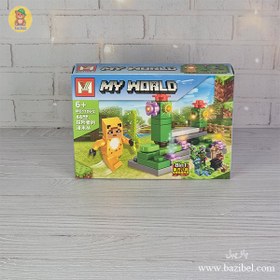 تصویر لگو ماینکرفت (Minecraft) سایز کوچک مدل MG1106 