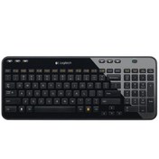 تصویر کيبورد بي‌سيم لاجيتک مدل K360 Black ا Logitech K360 Wireless Keyboard Black Logitech K360 Wireless Keyboard Black