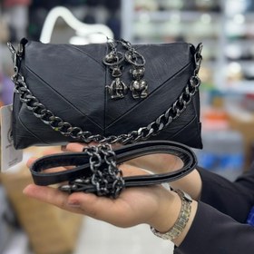 تصویر کیف دوشی زنانه جنوا مدل Deniz کد ۰۰۹۲ از چرم مصنوعی 