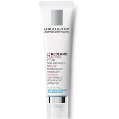 تصویر کرم ضد چروک دور چشم ردرمیک رتینول لاروش پوزای La Roche-Posay Redermic Retinol Eyes Cream