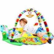 تصویر تشک بازی کودک هانگر مدل HE0610 پیانویی موزیکال 