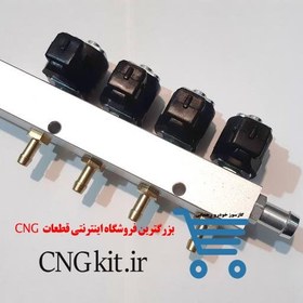 تصویر ریل سوخت لندی جایگزین تیبا و L90 و پژو اصلی 