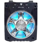 تصویر اسپیکر بلوتوثی کی تی اس مدل KTS-1115C قابل حمل 