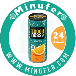 تصویر آبمیوه سانی نس پرتقال ۲۴۰ سی سی - باکس 24 عددی Sunny Ness Orange With Fruit Pieces - 240ml