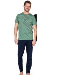 تصویر ست پیژامه مردانه فاق نرمال آستین کوتاه Motto/شعار | پیر کاردین Pierre Cardin P-000000000000008487 