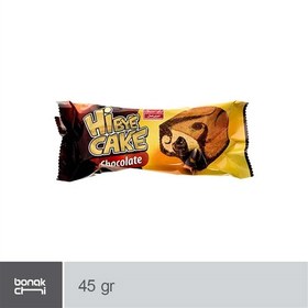 تصویر کیک دو رنگ با مغزی کرم کاکائویی های بای شیرین عسل - 45 گرمی Shirin Asal Hi Bye Vailla Cake With Cocoa Cream - 45 gr