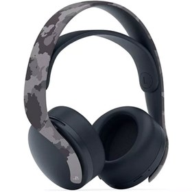 تصویر هدست پلی استیشن 5 خاکستری ارتشی | Pulse 3D Wireless Headset Grey Camouflage 